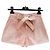 Pantaloncini Chanel in cotone rosa con fiocco
