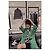 Chanel Jacke aus grünem Tweed mit Karomuster Oversized FR 36 - Ansicht 8