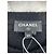 Chanel Schwarzer Kaschmir Strick Blumenmuster Double C Pailletten - Ansicht 7