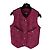 Chanel Tweed Weste Beerenfarbe