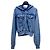 Sudadera con capucha y cremallera Acne Studios azul de algodón