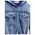 Sudadera con capucha y cremallera Acne Studios azul de algodón - vista 4