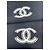 Sciarpa Chanel in Cashmere Bianco e Nero Double C - vista 5