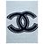 Sciarpa Chanel in Cashmere Bianco e Nero Double C - vista 8