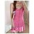 Chanel Kleid aus rosa Tweed mit Karomuster und Trägern - Ansicht 5