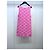 Vestido tank de algodón rosa Gucci con punto jacquard Double G - vista 2