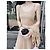 Miu Miu Strick-Camisole Beige mit Buchstabenprint - Ansicht 9