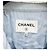 Chaqueta corta Chanel de tweed azul con mangas abullonadas - vista 2
