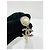 Orecchini Chanel Fiore Oro con Perla e Strass - vista 3