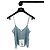 Camisola Chanel de seda azul
