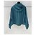 Chaqueta Loro Piana Turquesa de Poliamida Oversize con Capucha - vista 2