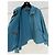 Chaqueta Loro Piana Turquesa de Poliamida Oversize con Capucha - vista 4