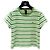 Top Chrome Hearts Rayado de Algodón Verde