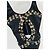 Chanel Einteiler Badeanzug mit Cut-out und Stern - Ansicht 4