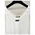 Top Miu Miu Floreale in Cotone Bianco con Spalline - vista 2