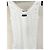 Top Miu Miu Floreale in Cotone Bianco con Spalline - vista 4