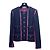 Chanel Wool Jacket Black and Pink