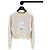 Chanel Camellia Strickpullover beige Baumwolle