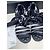 Sandali Chanel Neri in Tessuto con Nastro Double C Taglia 36 - vista 6