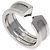 Anello fede Cartier C2 da donna in oro bianco 18K