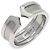 Anello fede Cartier C2 da donna in oro bianco 18K - vista 2