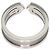 Anello fede Cartier C2 da donna in oro bianco 18K - vista 4