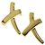 Autre Marque Orecchini Tiffany Graffiti X Catchless in oro giallo 18K