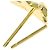 Autre Marque Orecchini Tiffany Graffiti X Catchless in oro giallo 18K - vista 3