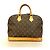 Borsa a mano Louis Vuitton Alma Monogram - vista 9