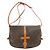 Borsa a tracolla Louis Vuitton Monogram Saumur 30 Perfo - vista 2