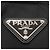 Prada BR4376 2-Way Nylon Handtasche mit Logo-Hardware - Ansicht 7