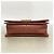 Borsa a tracolla Chanel Boy Chain in pelle di vitello marrone - vista 3