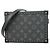 Borsa a spalla e clutch Louis Vuitton Monogram Eclipse Clutch Box
