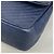 Borsa a tracolla Chanel in pelle blu navy - vista 6