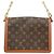 Borsa a tracolla Louis Vuitton Monogram Reverse Dauphine MM - vista 8
