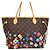 Borsa Tote Louis Vuitton Monogram LV x TM Neverfull MM - vista 10