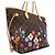 Borsa Tote Louis Vuitton Monogram LV x TM Neverfull MM - vista 2