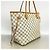Borsa Louis Vuitton Damier Azur Neverfull MM - vista 2