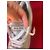 Sneakers Miu Miu in tela argento con zeppa - vista 10