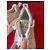 Sneakers Miu Miu in tela argento con zeppa - vista 12