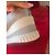 Sneakers Miu Miu in tela argento con zeppa - vista 16