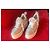 Sneakers Miu Miu in tela argento con zeppa - vista 18