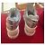 Sneakers Miu Miu in tela argento con zeppa - vista 4