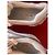 Sneakers Miu Miu in tela argento con zeppa - vista 8