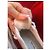 Sneakers Miu Miu in tela argento con zeppa - vista 9