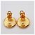 Chanel Vintage CC Round Clip-On Metal Small - vista 7