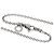Bulgari Collana Bvlgari B-zero1 in oro bianco 18K - vista 3