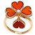 Anello Van Cleef & Arpels Sweet Alhambra Fouillage #54 - vista 6
