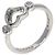 Autre Marque Tiffany & Co. Open Heart Ring mit 2 Diamanten aus Platin - Ansicht 2