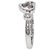 Autre Marque Tiffany & Co. Open Heart Ring mit 2 Diamanten aus Platin - Ansicht 3